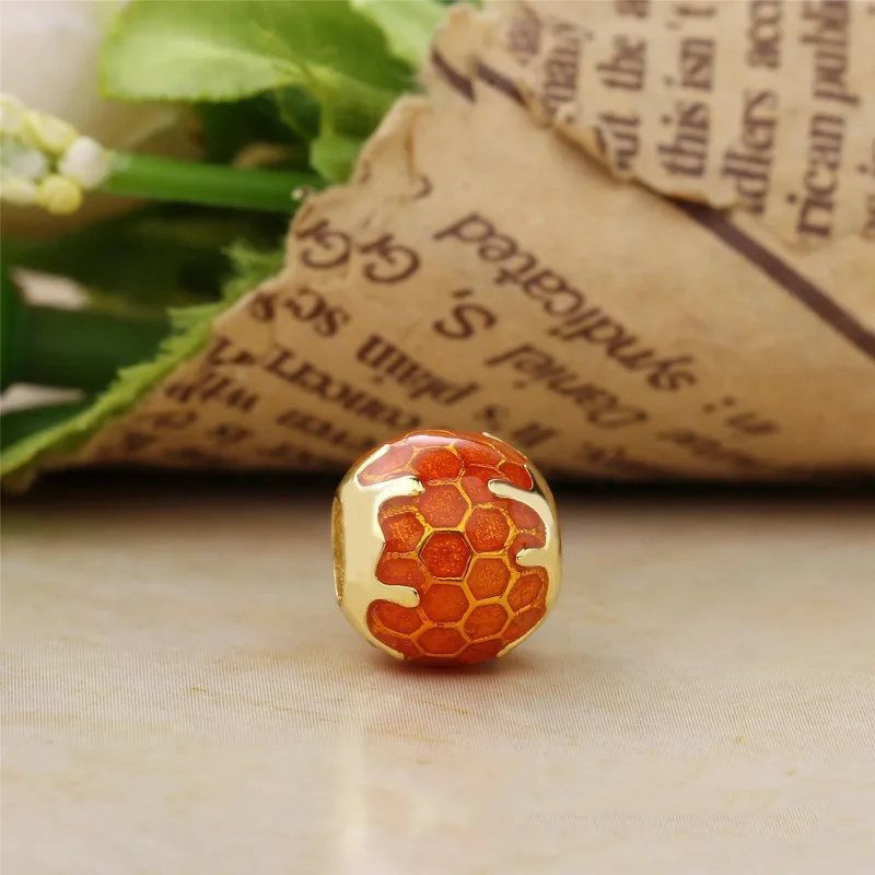 (immagine per) Charm Pandora Miele Dorato - Visualizza 2