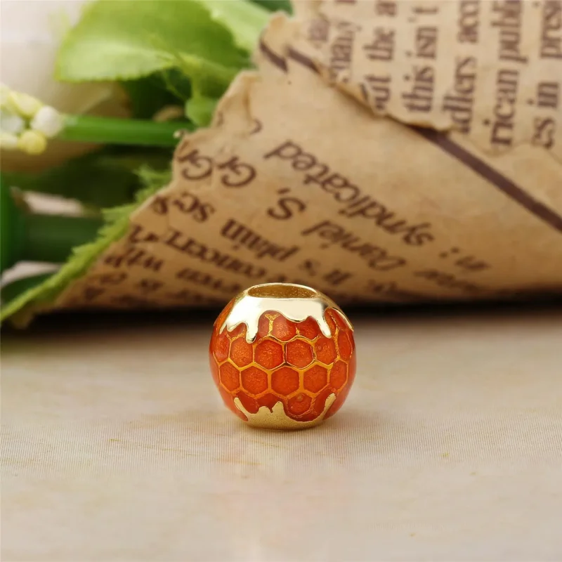 (immagine per) Charm Pandora Miele Dorato - Visualizza 3