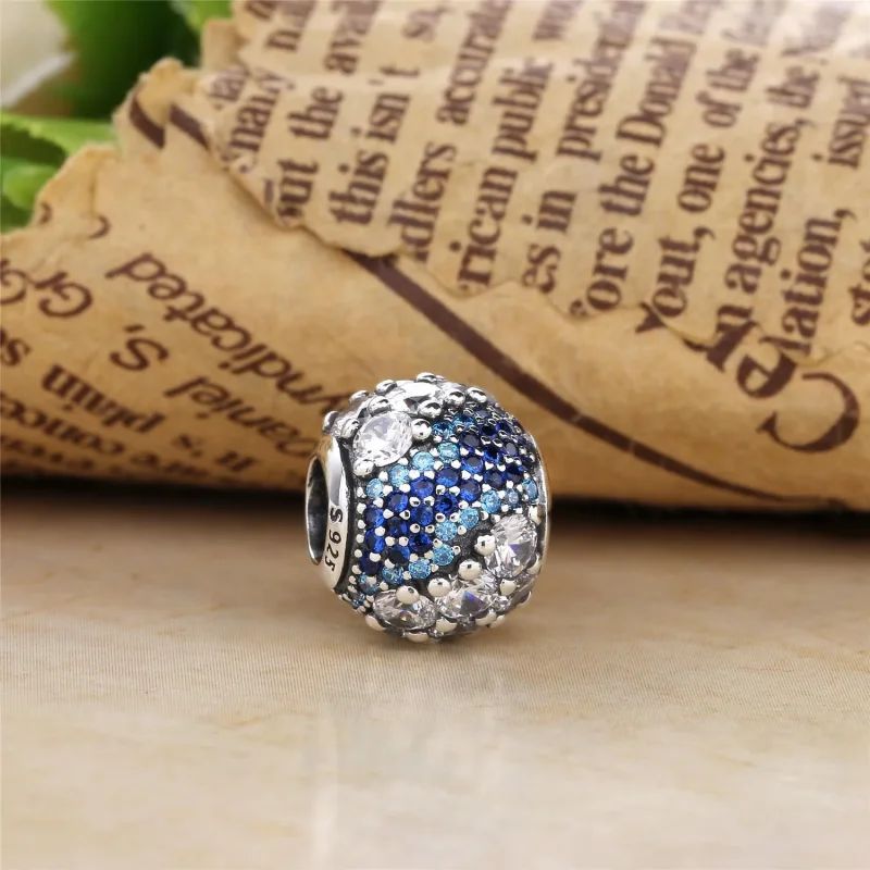 (immagine per) Charm PANDORA Sfera in Pavè Incanto Blu - Visualizza 4