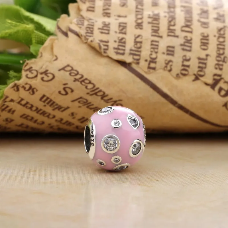 (immagine per) Charm PANDORA Sogni Rosa Perlescenti - Visualizza 2