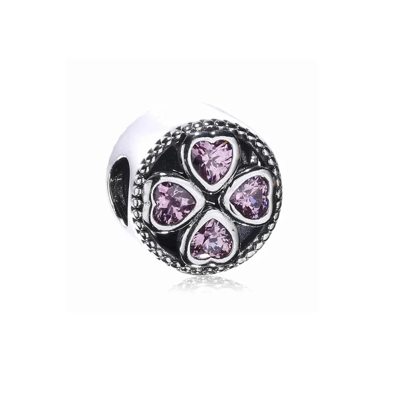 (immagine per) Charm PANDORA Trifoglio di cuori