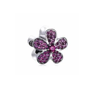 (immagine per) Charm PANDORA Viola abbagliante Daisy