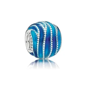 (immagine per) Charm Pandora Vortici Blu
