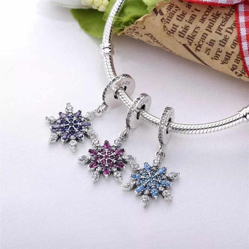 (immagine per) Charm Pendente Fiocco Di Neve Luccicante Pandora It - Visualizza 4