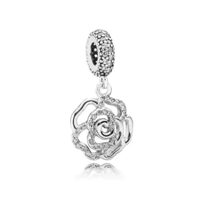 (immagine per) Charm pendente Openwork Rosa Preziosa - Pandora IT