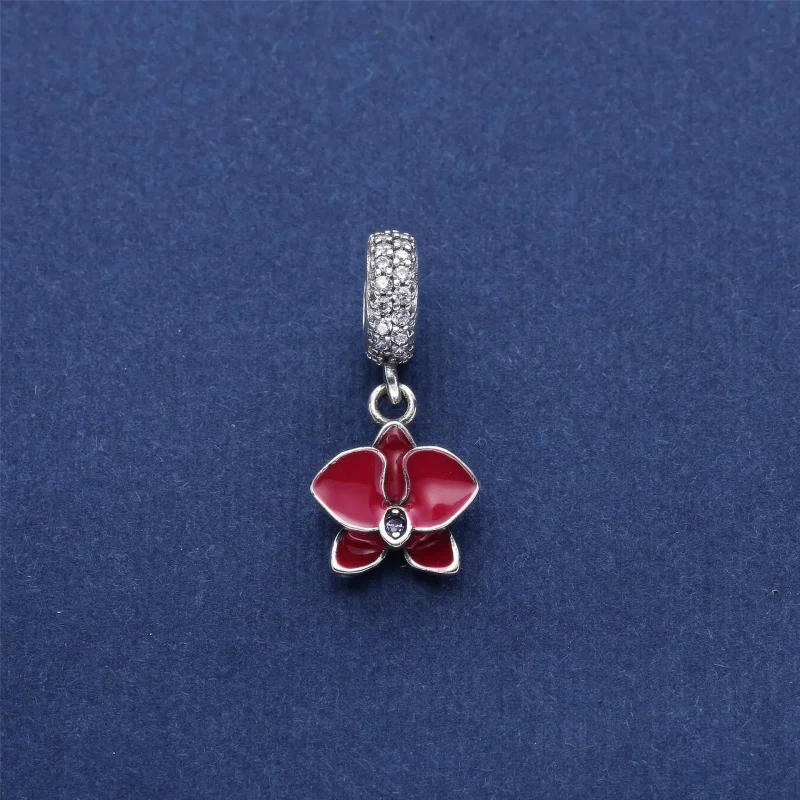 (immagine per) Charm Pendente Orchidea Bianca - Pandora IT - Visualizza 3