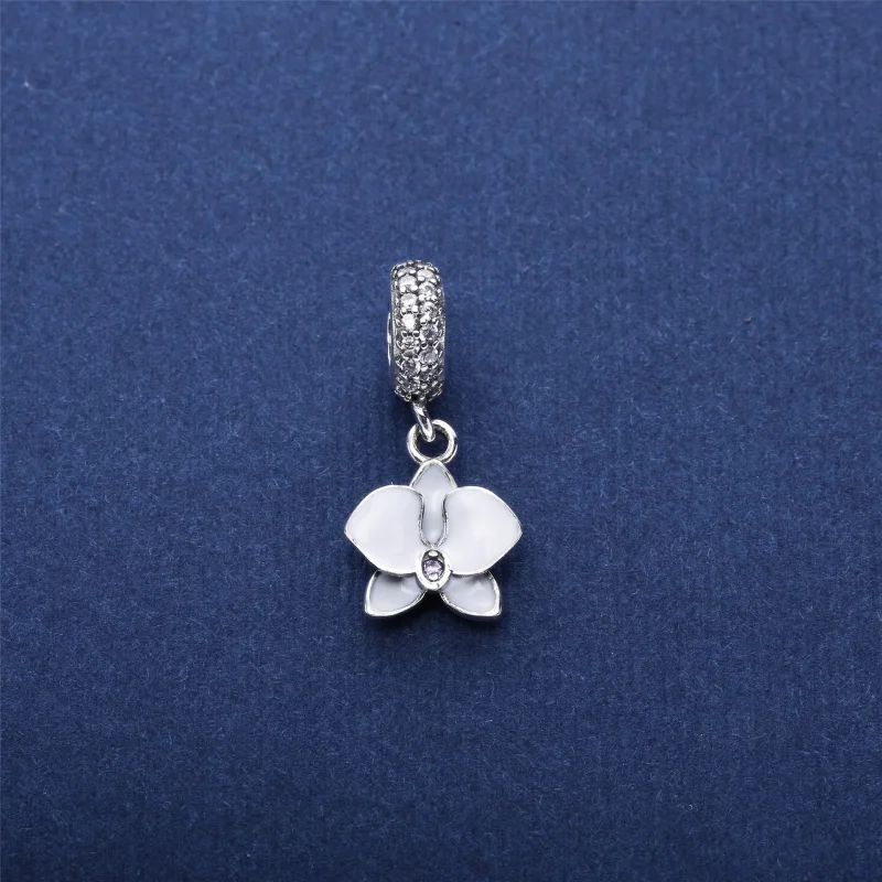 (immagine per) Charm Pendente Orchidea Bianca - Pandora IT - Visualizza 4