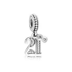 (immagine per) Charm Pendente PANDORA 21 Anni dâ€™Amore