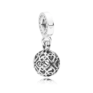 (immagine per) Charm Pendente PANDORA Armonia di Cuori