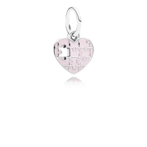 (immagine per) Charm pendente PANDORA Completa il mio cuore