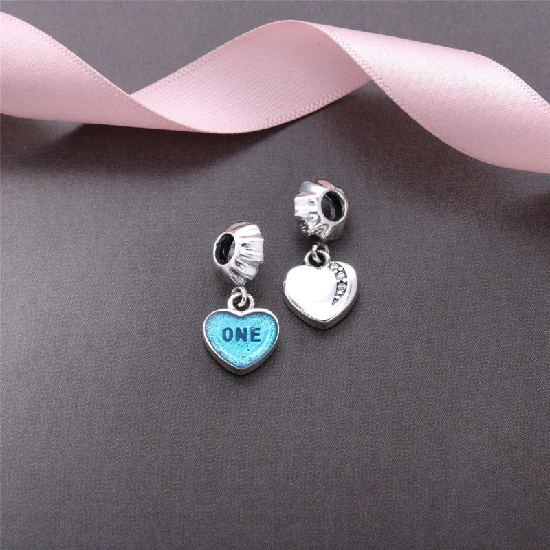 (immagine per) Charm pendente PANDORA Cuore "Un amore" - Visualizza 3