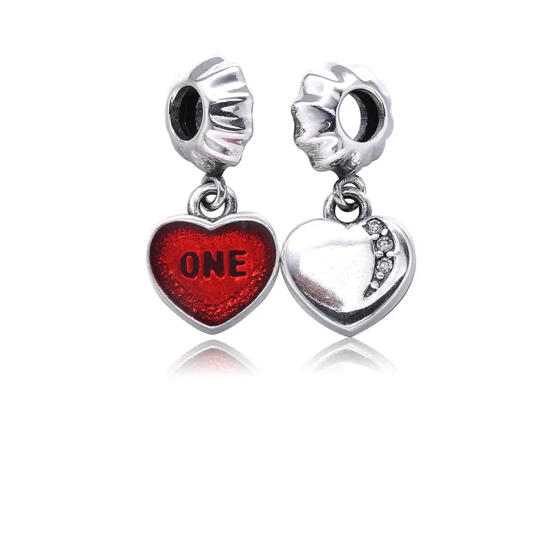 (immagine per) Charm pendente PANDORA Cuore "Un amore"