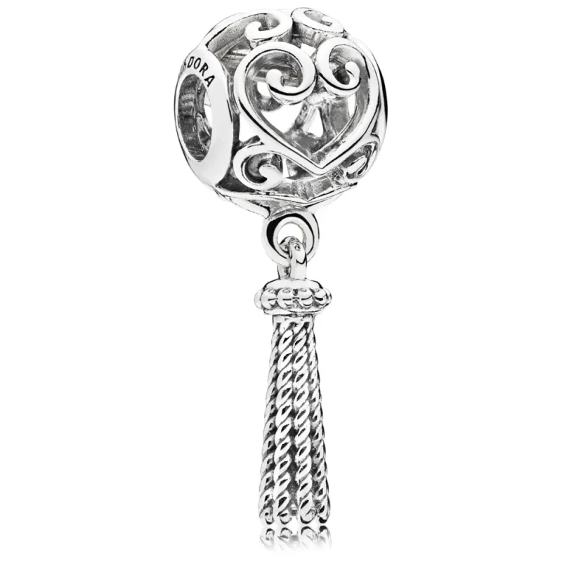 (immagine per) Charm Pendente PANDORA Nappa Cuori Incantati