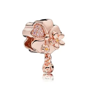 (immagine per) Charm Pendente Pandora Prato Di Fiori Selvatici In Rose Gold