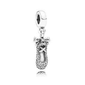 (immagine per) Charm pendente Scarpetta da Ballo - 791506CZ - Charm | PANDORA