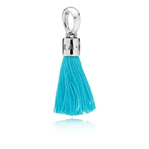 (immagine per) Charm pendenti PANDORA, charm pendente nappa color turchese, 797212CTQ