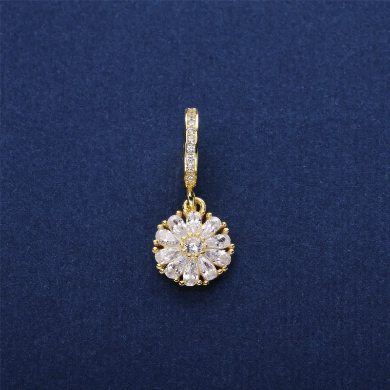 (immagine per) Charm pendenti PANDORA, embellished floral, 751002CZ - Visualizza 2