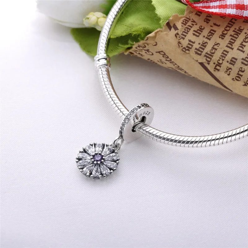 (immagine per) Charm pendenti PANDORA, embellished floral, 751002CZ - Visualizza 4