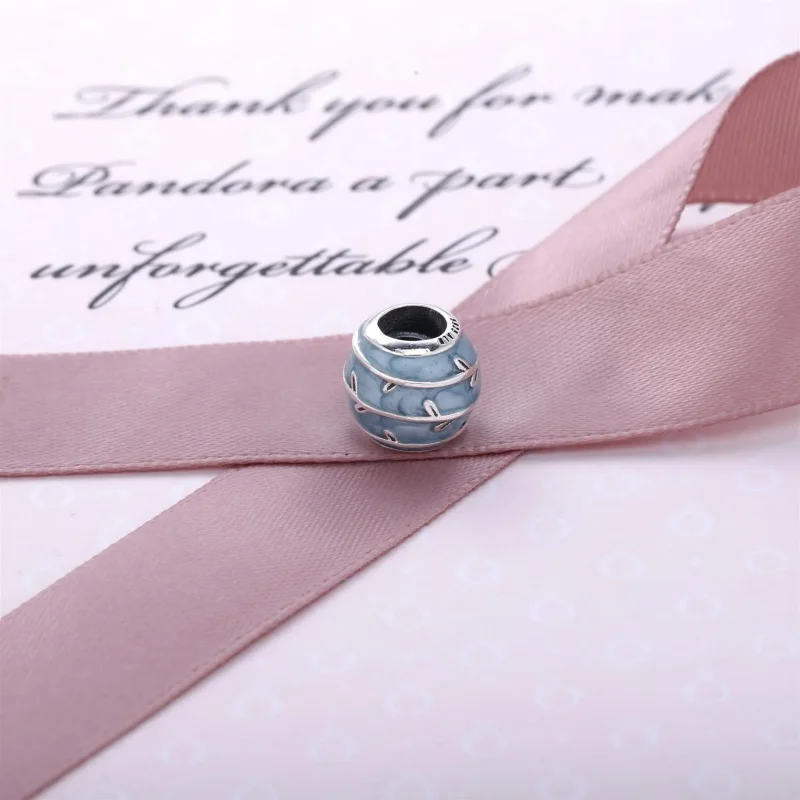 (immagine per) Charm Rami Azzurri - 790525EN18 - Charm | PANDORA - Visualizza 3