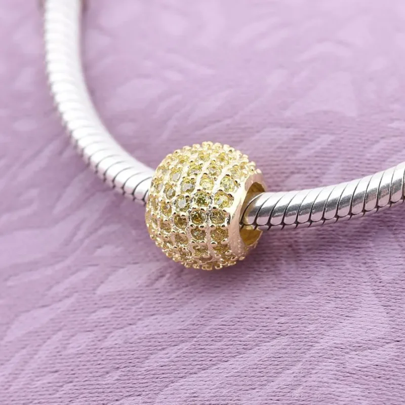 (immagine per) Charm Sfera D Oro In Pavé Pandora It - Visualizza 3