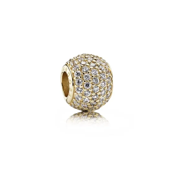 (immagine per) Charm Sfera D Oro In Pavé Pandora It