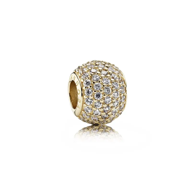 (immagine per) Charm Sfera D Oro In Pavé Pandora It