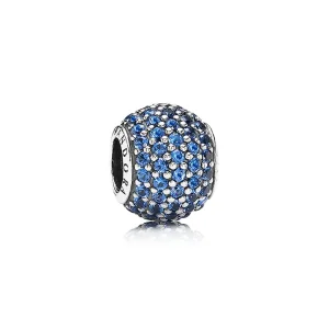 (immagine per) Charm Sfera in Pavé Blu - Pandora IT
