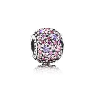 (immagine per) Charm Sfera in Pavé Mosaico Rosa - Pandora IT