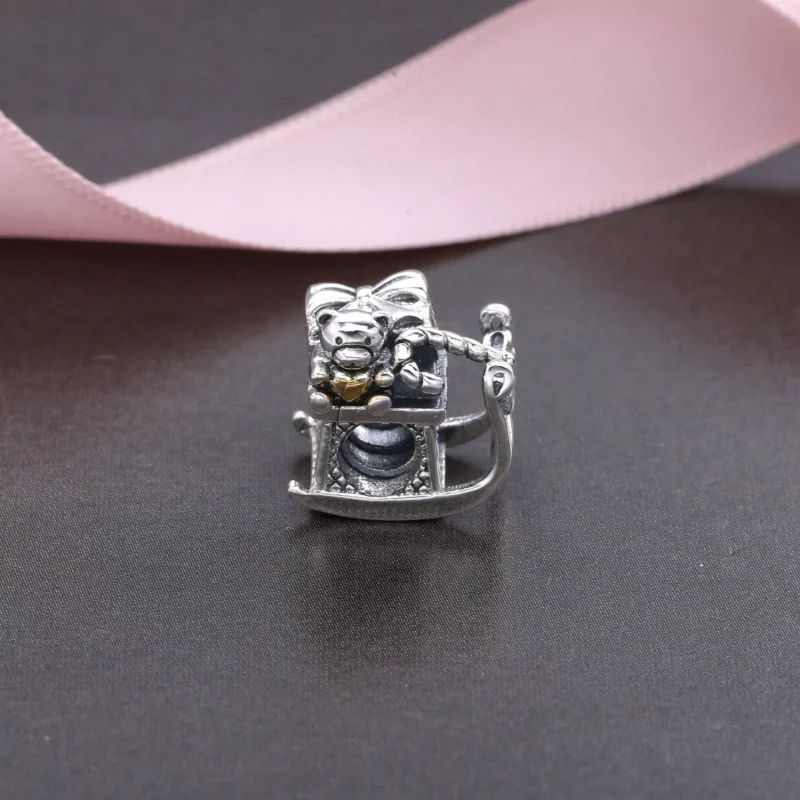 (immagine per) Charm Slitta di Babbo Natale - Pandora IT - Visualizza 3