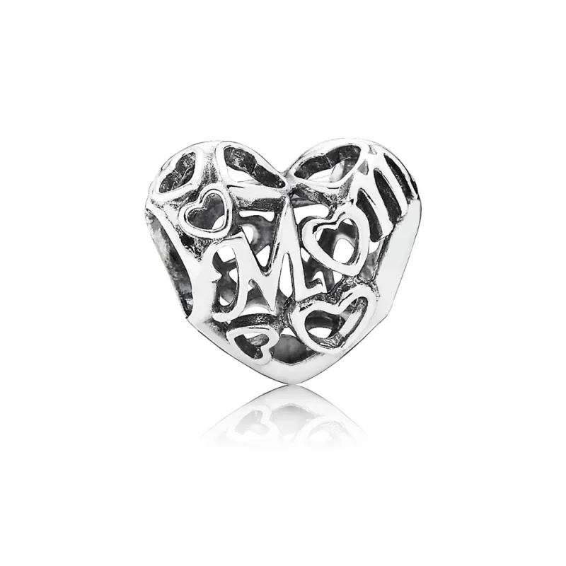 (immagine per) Charm Openwork Ti voglio bene Mamma - Pandora IT