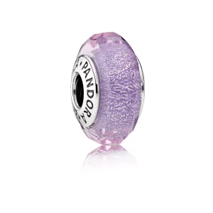 (immagine per) Charm Vetro di Murano viola scintillante - Pandora IT