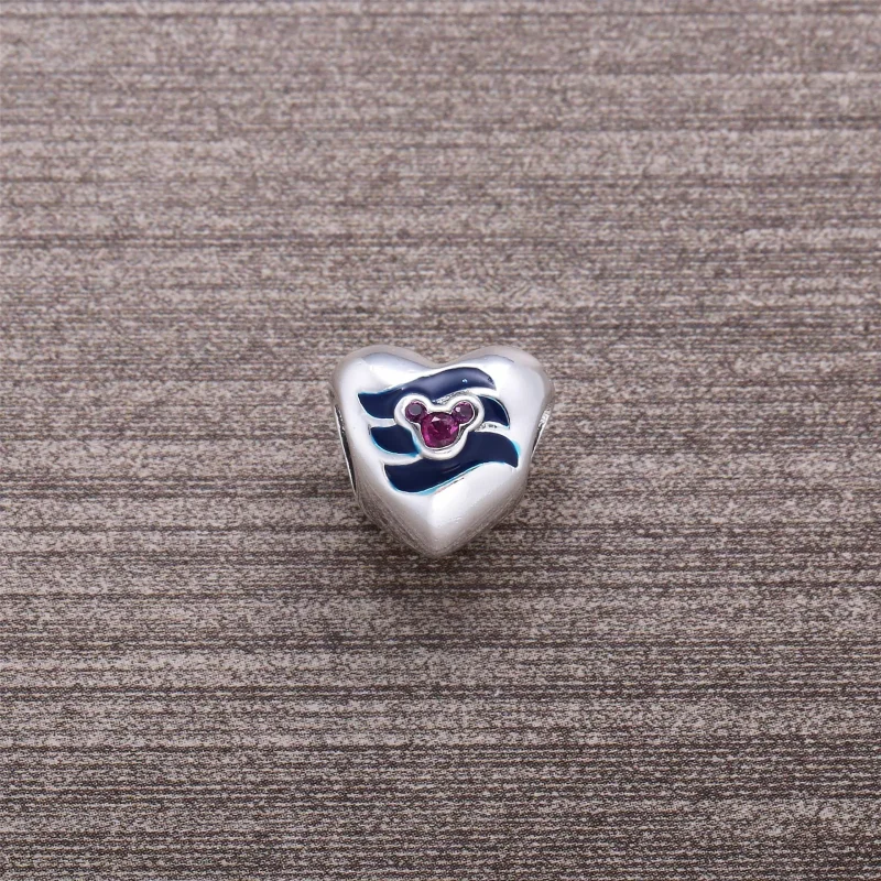 (immagine per) Disney, Charm PANDORA Mickey Cuore - Visualizza 2