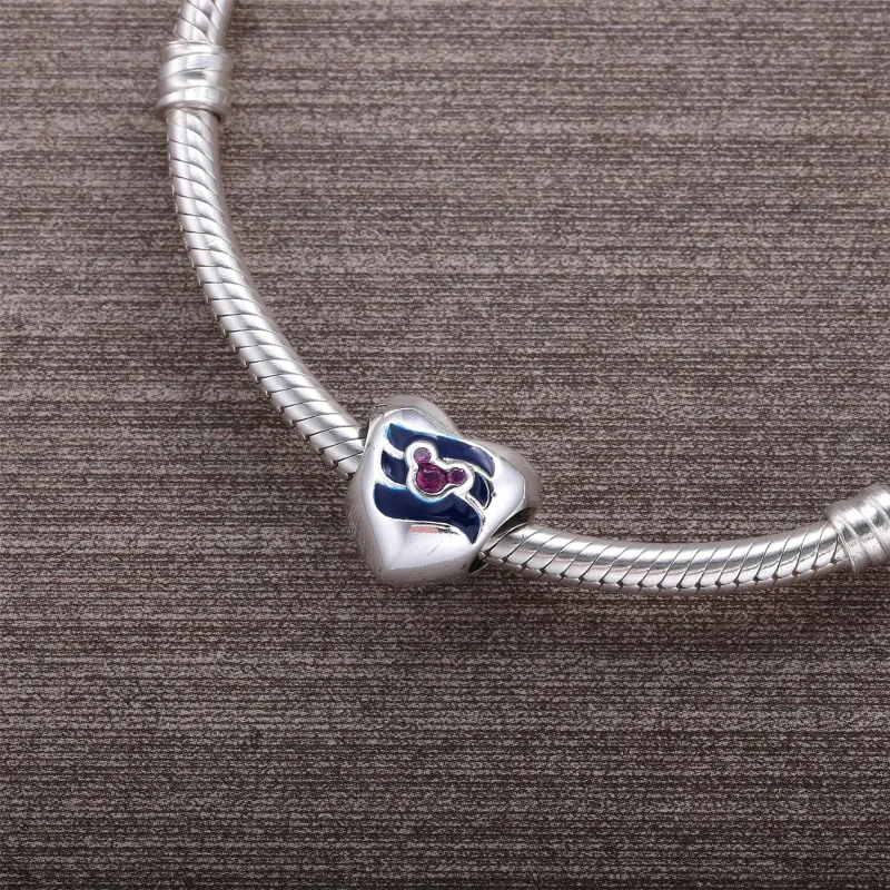 (immagine per) Disney, Charm PANDORA Mickey Cuore - Visualizza 4