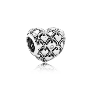 (immagine per) Club Charm 2016 in argento, diamante ,1 ct TW h/vs - 791912D - Charm | PANDORA
