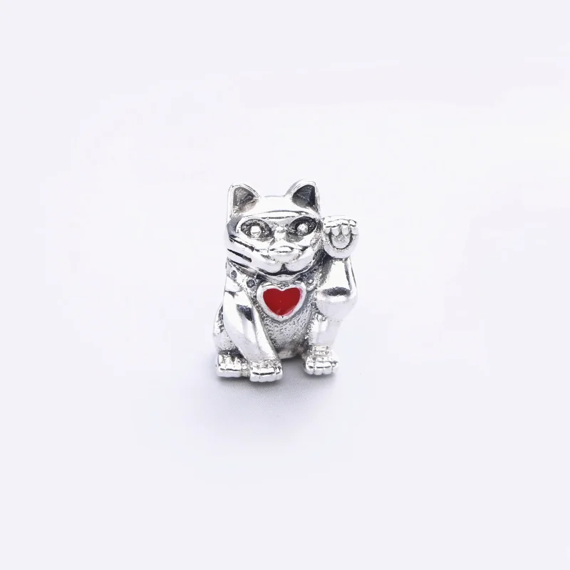 (immagine per) Charm Gattino Portafortuna - 790989EN05 - Charm | PANDORA - Visualizza 3