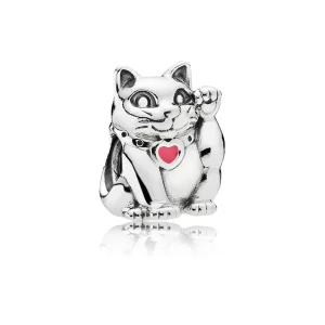 (immagine per) Charm Gattino Portafortuna - 790989EN05 - Charm | PANDORA