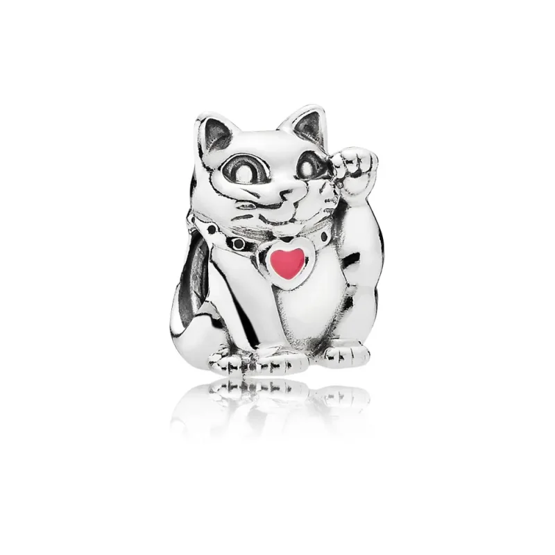 (immagine per) Charm Gattino Portafortuna - 790989EN05 - Charm | PANDORA