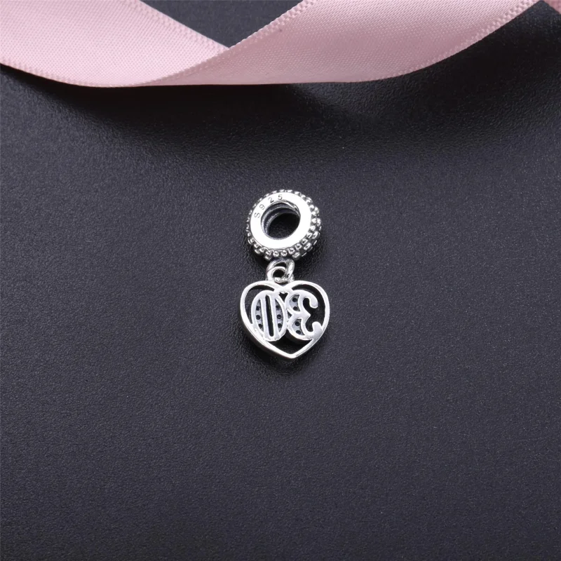 (immagine per) Charm con Pendente 30 Anni d'Amore - Pandora IT - Visualizza 3