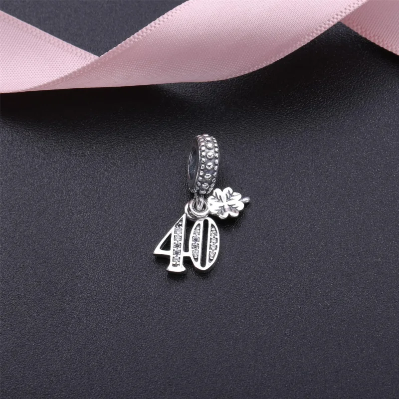 (immagine per) Charm con Pendente 40 Anni d'Amore - Pandora IT - Visualizza 2