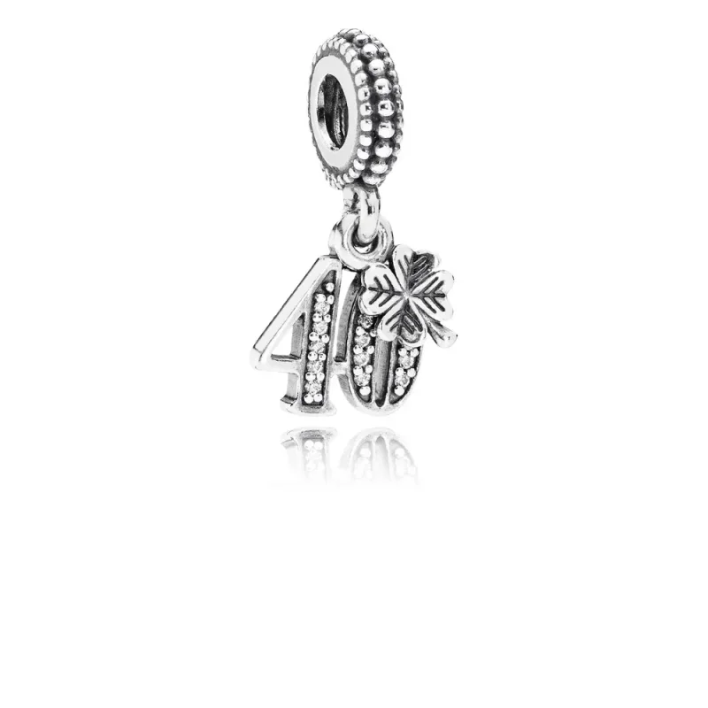 (immagine per) Charm con Pendente 40 Anni d'Amore - Pandora IT