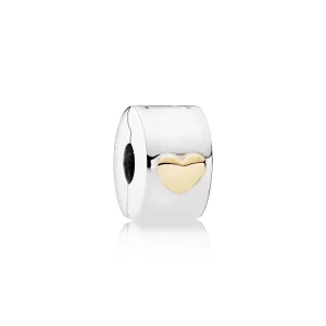 (immagine per) Clip Bicolore Pandora Cuore Classico