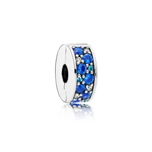 (immagine per) Clip Eleganza Luccicante Mosaico Blu - Pandora IT