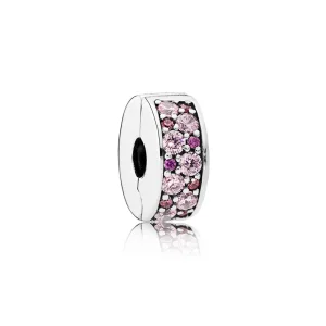 (immagine per) Clip Eleganza Luccicante Mosaico Viola - Pandora IT