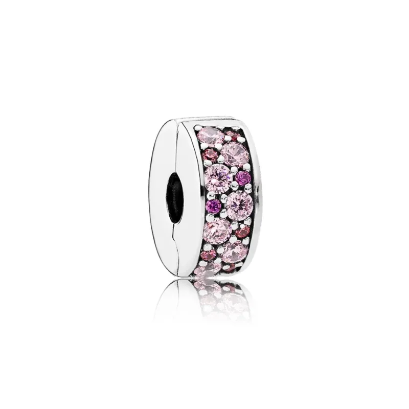 (immagine per) Clip Eleganza Luccicante Mosaico Viola - Pandora IT