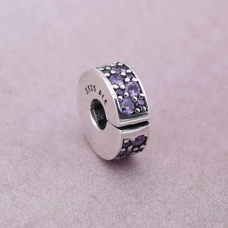 (immagine per) Clip Eleganza luccicante viola - Pandora IT - Visualizza 2