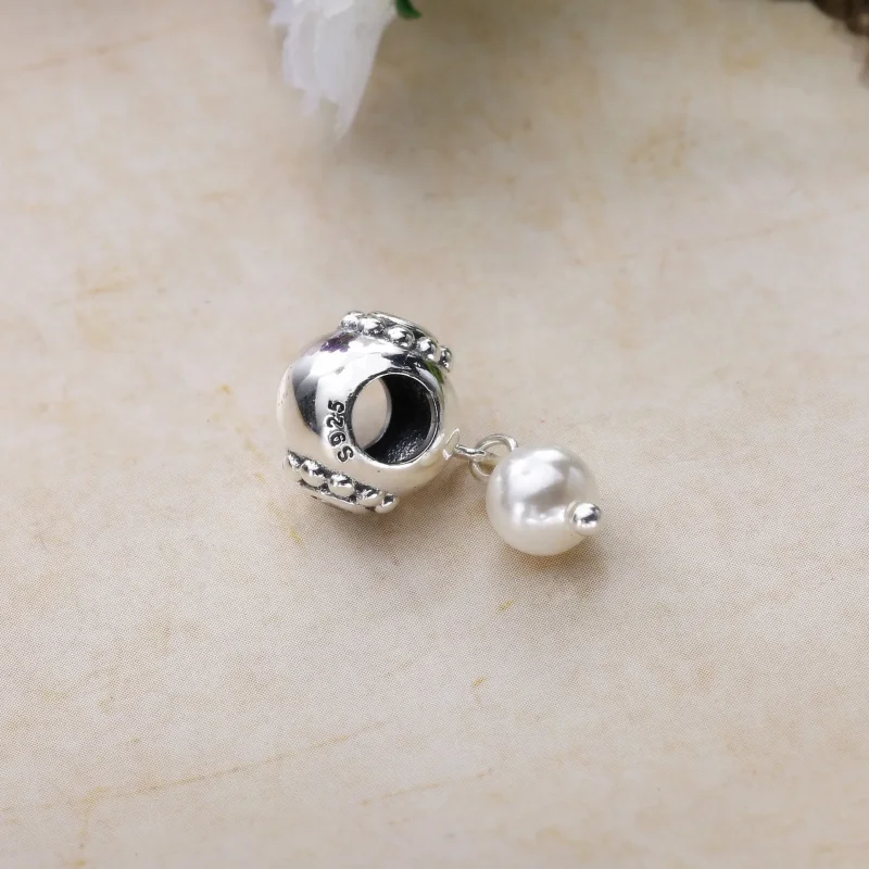 (immagine per) Clip Goccia Di Perla 790873P Charm Pandora - Visualizza 4