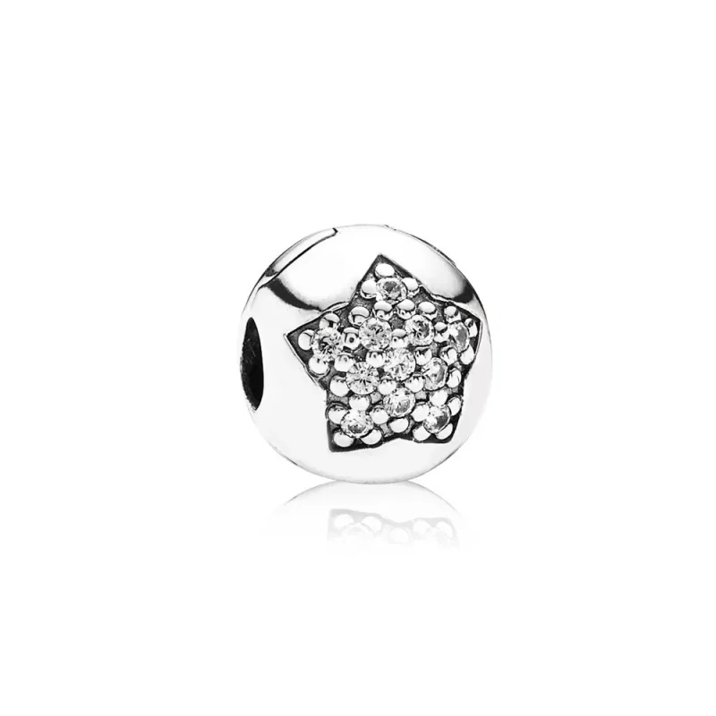 (immagine per) Clip Stella in Pavé - 791056CZ - Charm | PANDORA