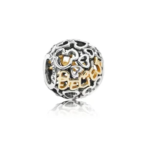 (immagine per) Disney, Charm bicolore PANDORA Credere