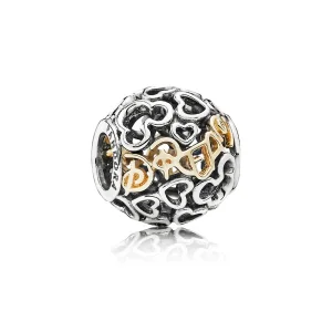 (immagine per) Disney, Charm bicolore PANDORA Sognare
