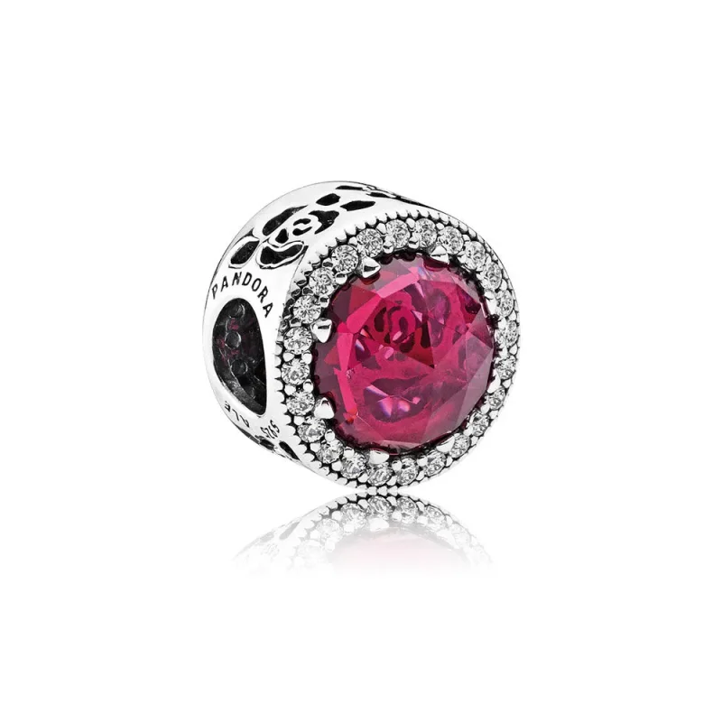 (immagine per) Disney, Charm La Rosa Luminosa di Belle - Pandora IT